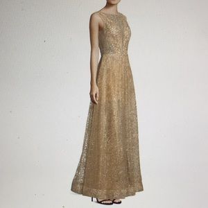 Beautiful Gold sequin gown.